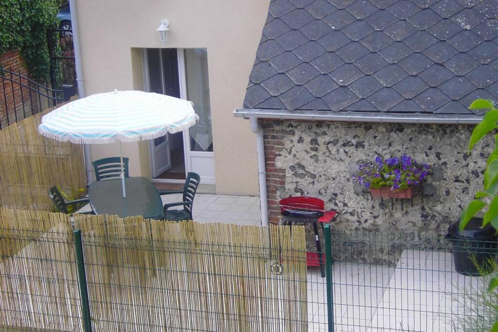 Maison Le Four A Chaux Criel-sur-Mer Exteriör bild